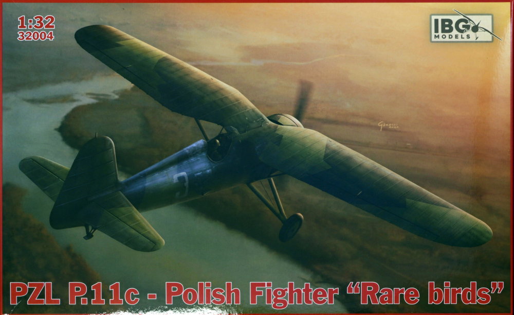 1/32 PZL P.11c Polish Fighter 'Rare birds'