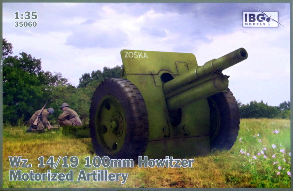 1/35 Wz. 14/19 100mm Howitzer Motorized Artillery