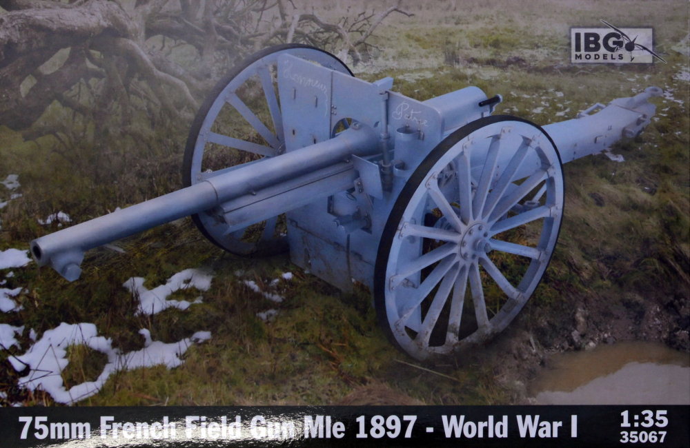 1/35 75mm French Field Gun Mle 1897 - World War I