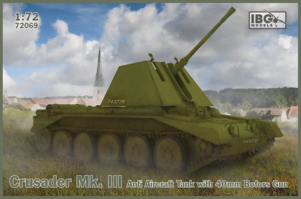 1/72 Crusader Mk.III AA Tank with 40mm Bofor