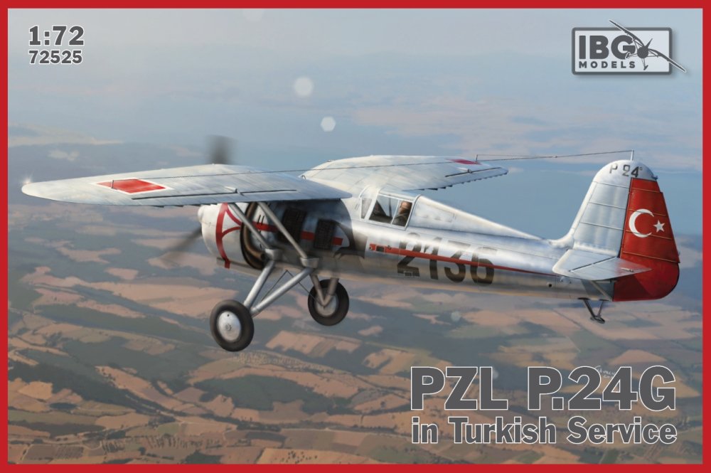 1/72 PZL P.24G in Turkish Service 