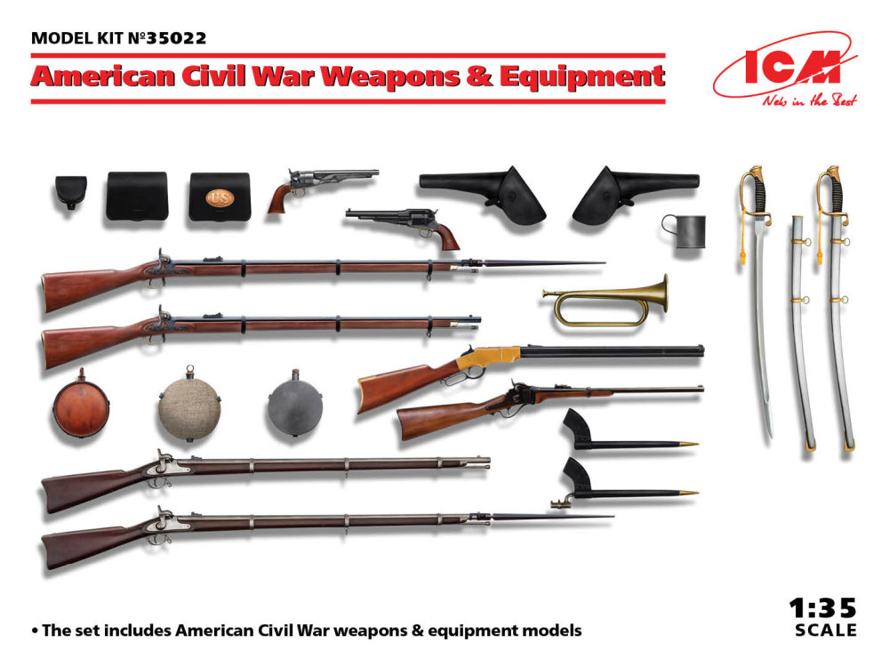 1/35 American Civil War Weapons & Equipment