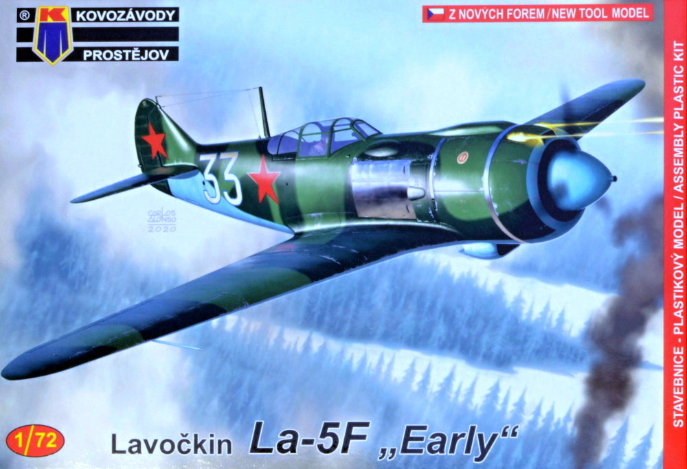 1/72 Lavochkin La-5F 'Early' (3x camo)