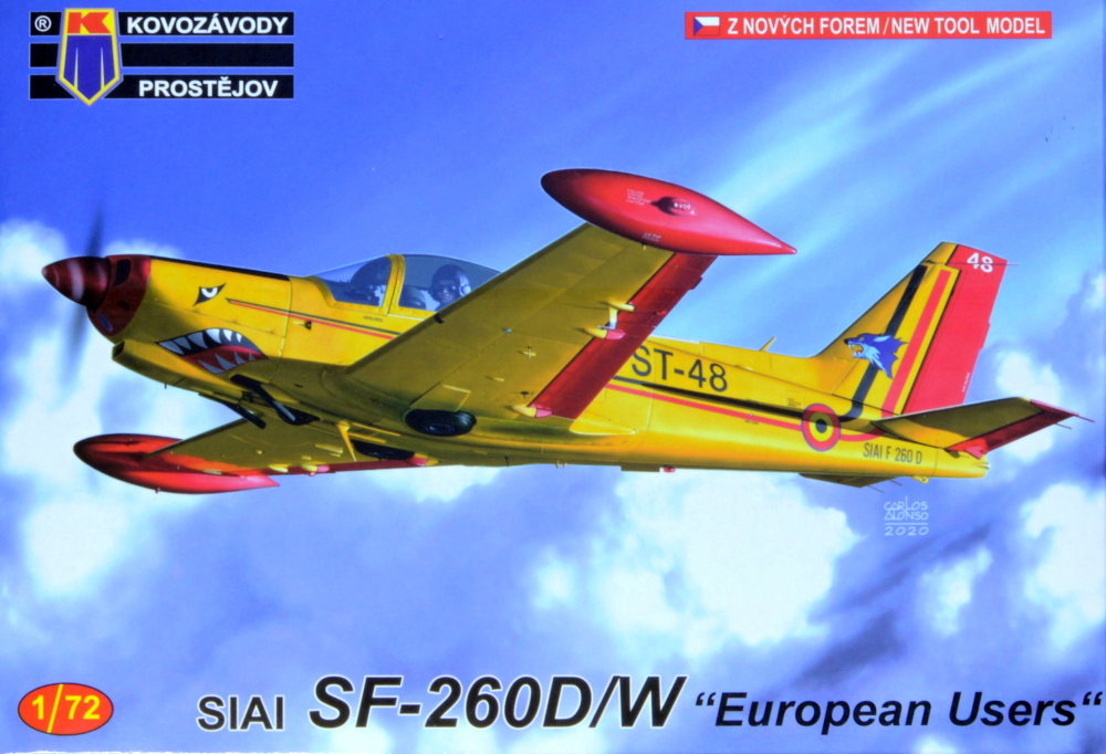 1/72 SIAI SF-260D/W 'European Users' (4x camo)