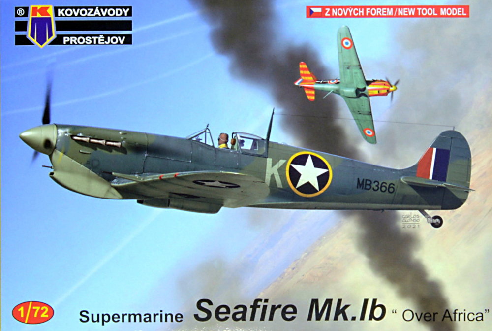 1/72 Supermarine Seafire Mk.Ib o. Africa (3x camo)