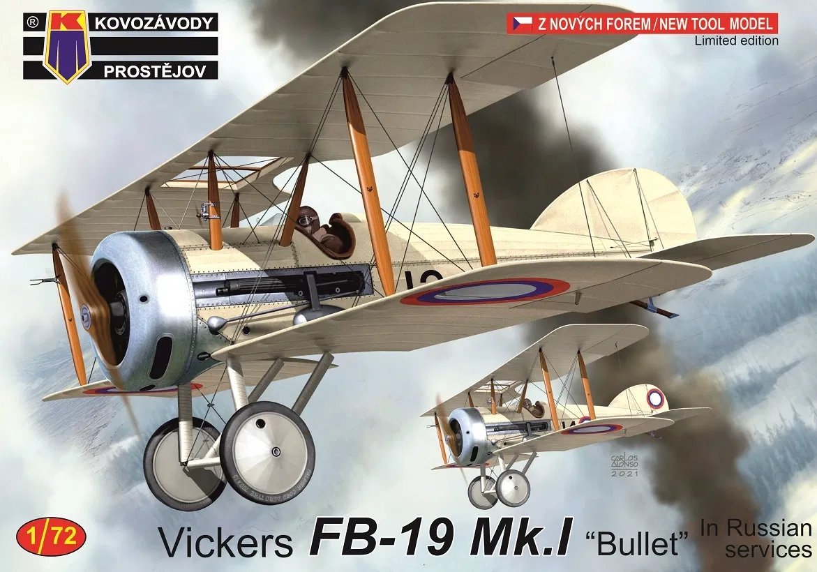 1/72 Vickers FB-19 Mk.I 'Bullet' Russian services