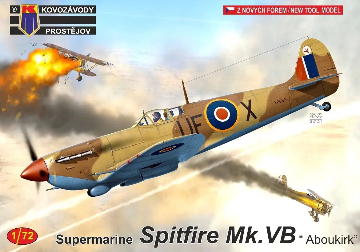 MODELIMEX Online Shop | 1/72 Spitfire Mk.VB 'Aboukirk' (3x