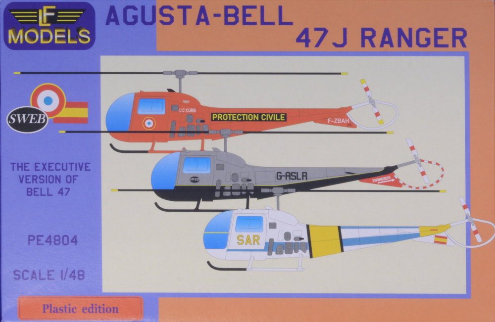 1/48 Agusta-Bell 47J Ranger (France, UK, Spain)