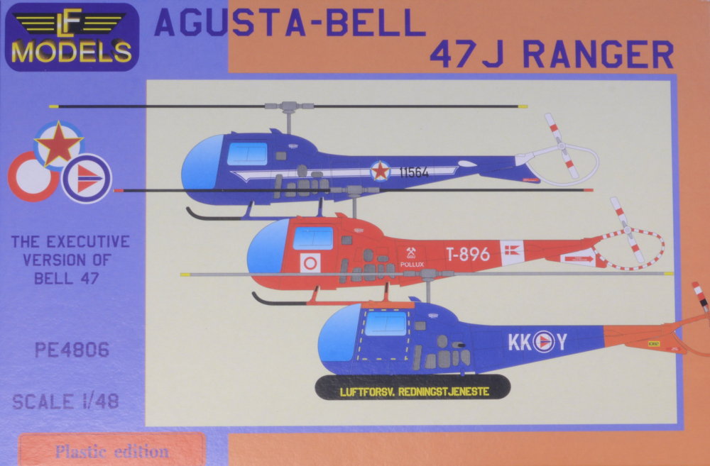 1/48 Agusta-Bell 47J Ranger (Yugosl.AF,RDAF,RNoAF)