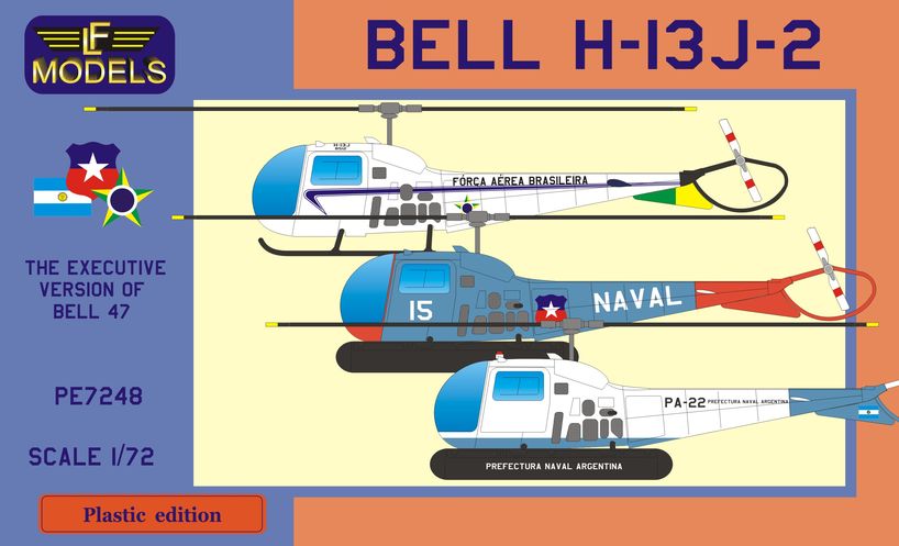 1/72 Bell H-13J-2 (Brazil, Chile, Argentina)
