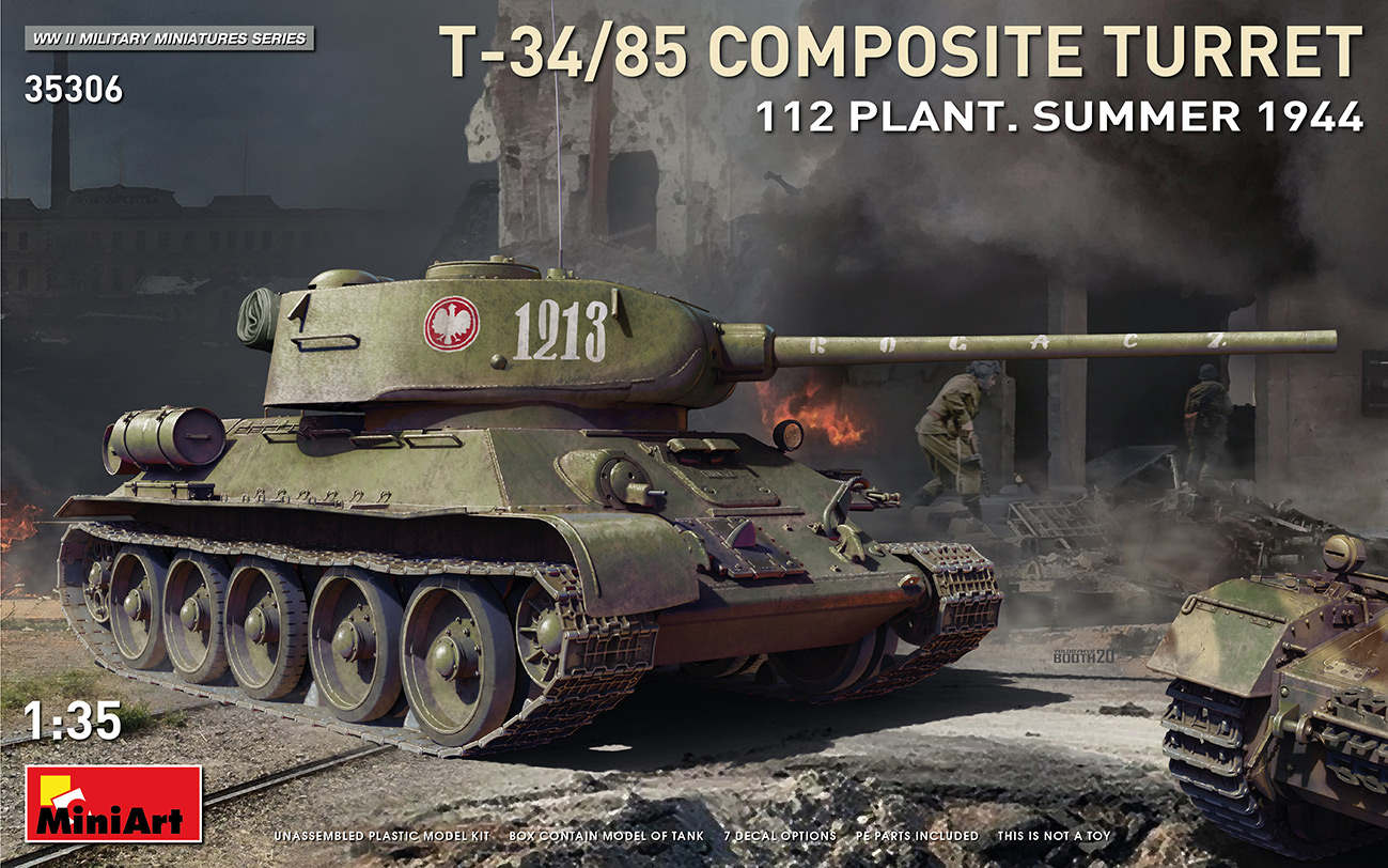1/35 T-34/85 Compos.Turret, 112 Plant, Summer 1944