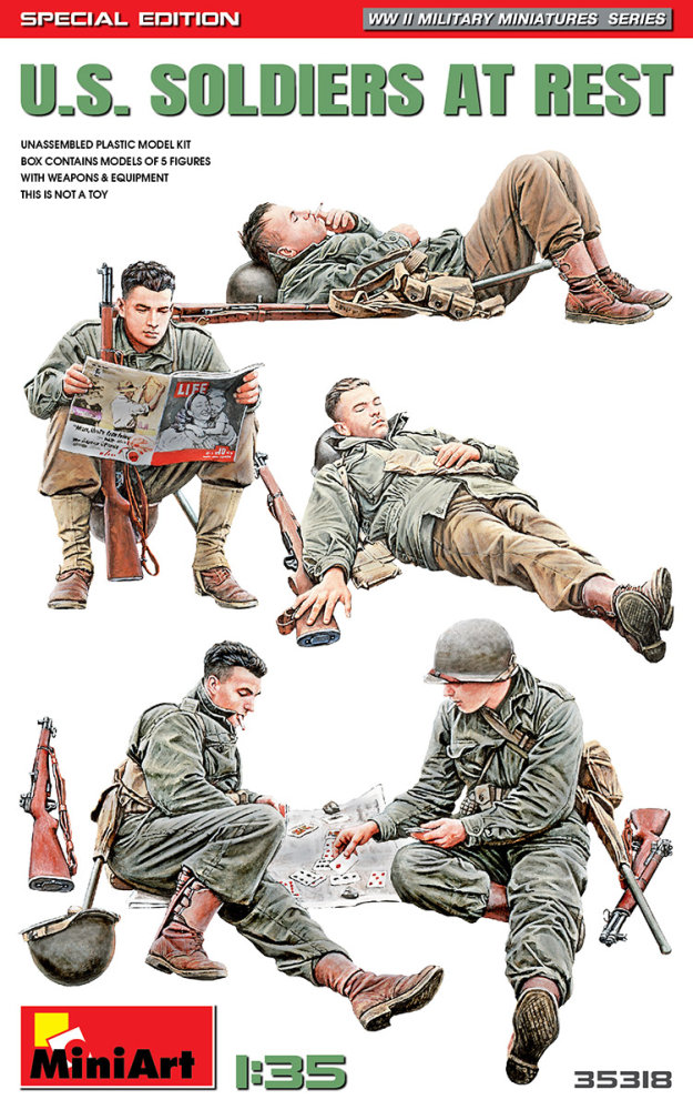 1/35 US Soldiers At Rest Special Edition (5 fig.)