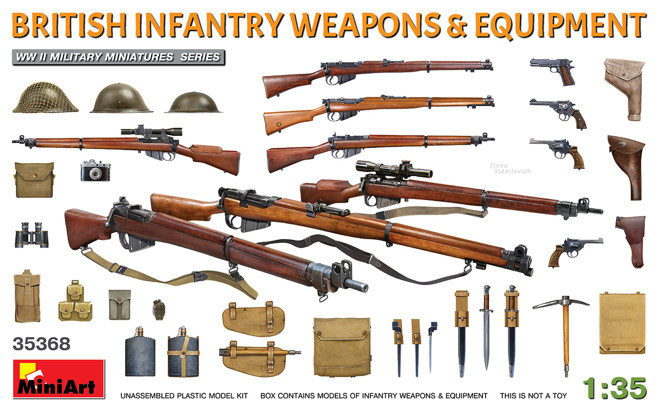 1/35 British Infantry Weapons & Equipment