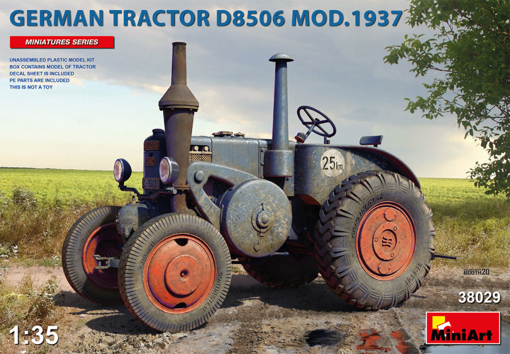 1/35 German Tractor D8506 Mod.1937