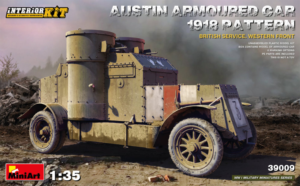 1/35 Austin Armored Car 1918 Pattern British Serv.