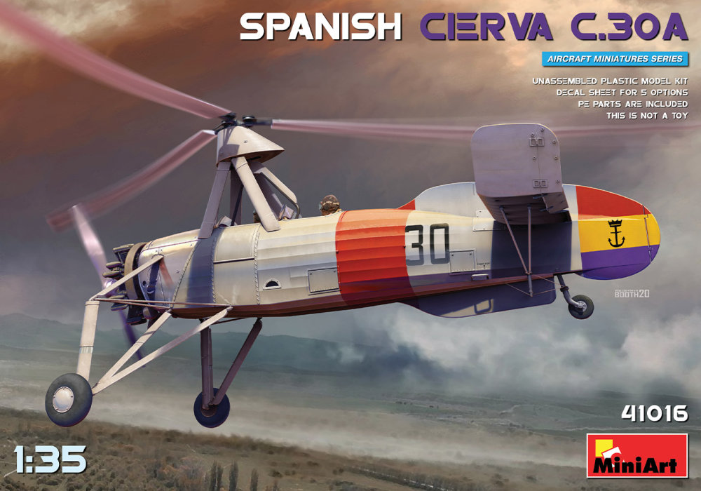 1/35 Cierva C.30A Spanish (5x camo)