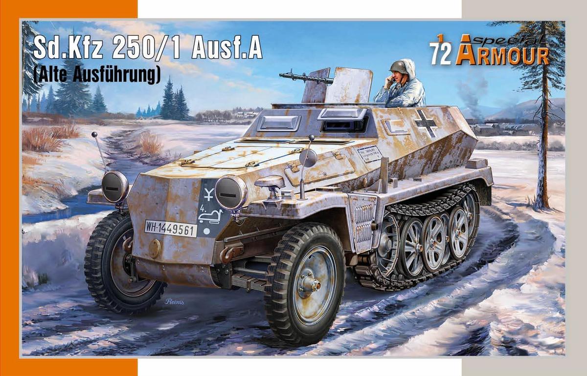 1/72 Sd.Kfz.250/1 Ausf.A (Alte Ausführung)