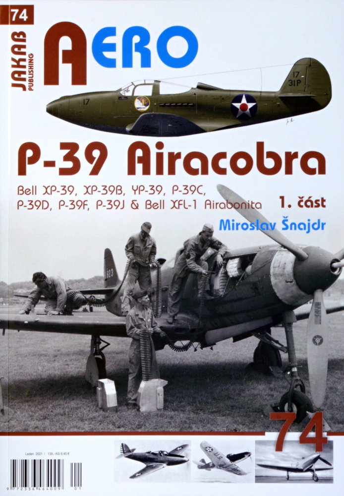 Publ. AERO - P-39 Airacobra (Czech text) Vol.1