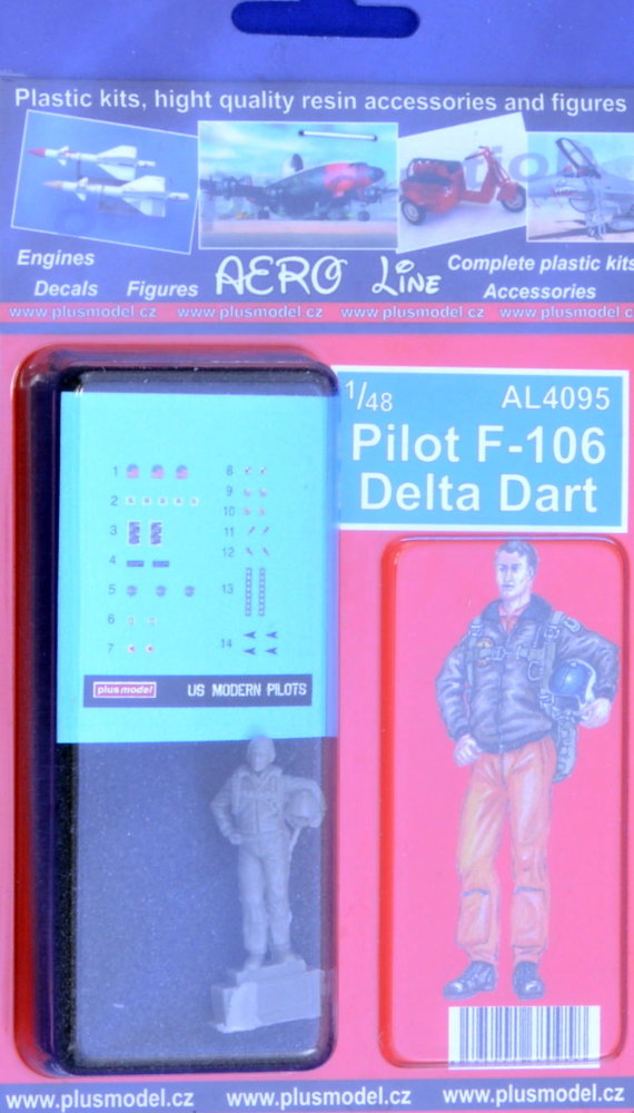 1/48 Pilot F-106 Delta Dart (1 fig.)