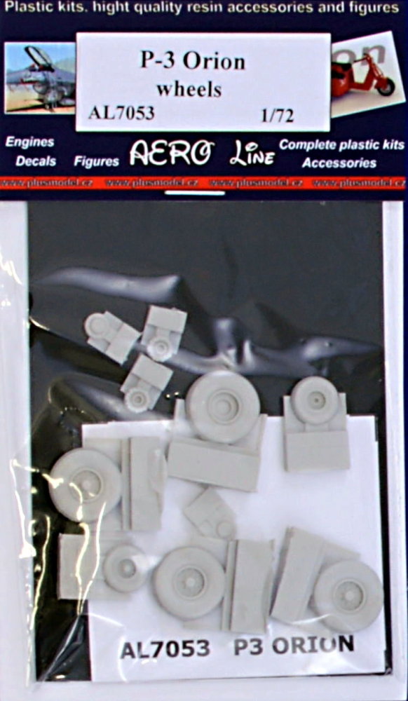 1/72 Wheels for P-3 Orion