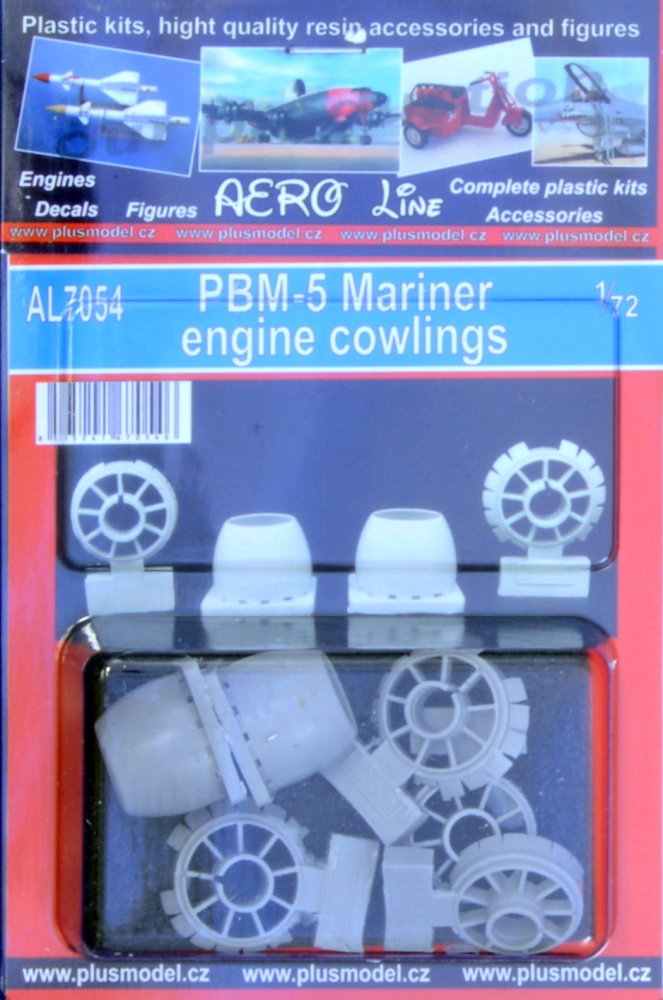 1/72 PBM-5A Mariner - Engine Cowlings