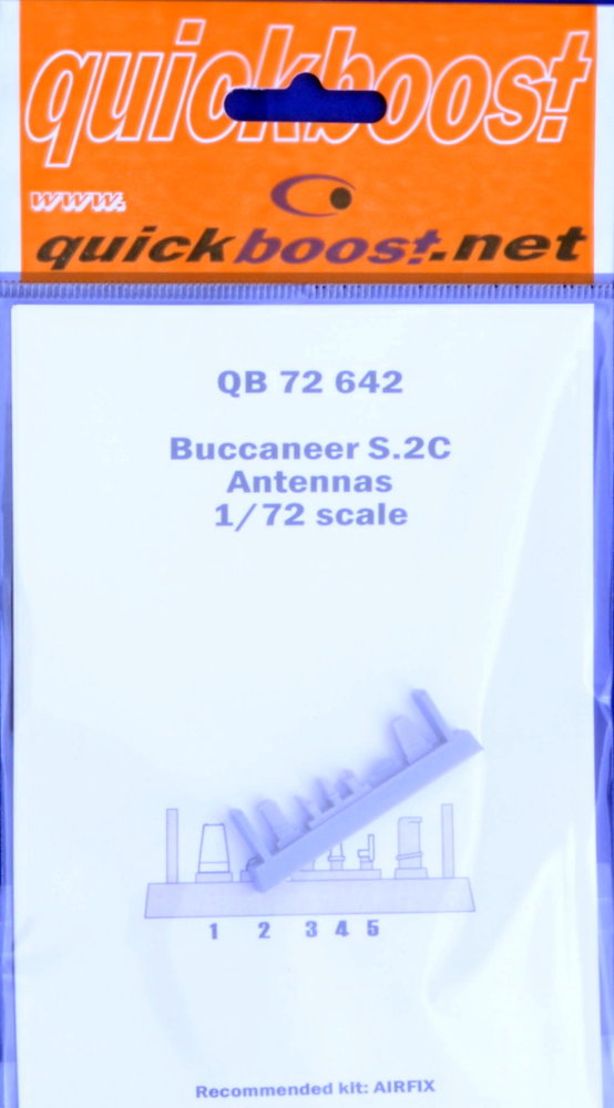 1/72 Buccaneer S.2C antennas (AIRFIX)