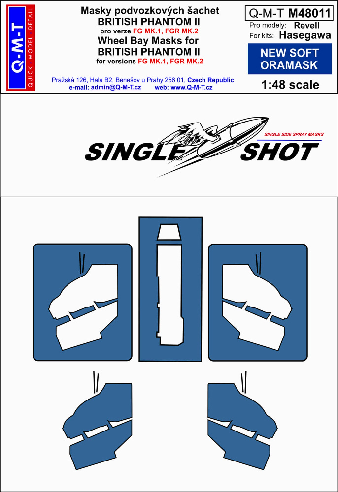1/48 Mask British Phantoms (HAS)