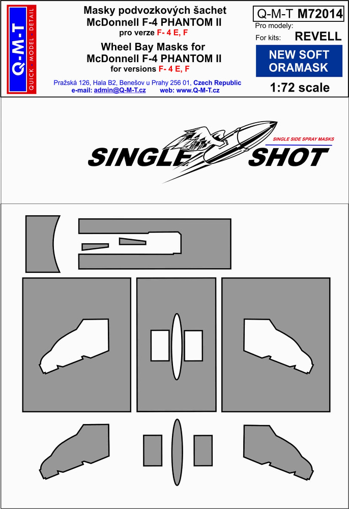 1/72 Mask F-4E,F (REV)