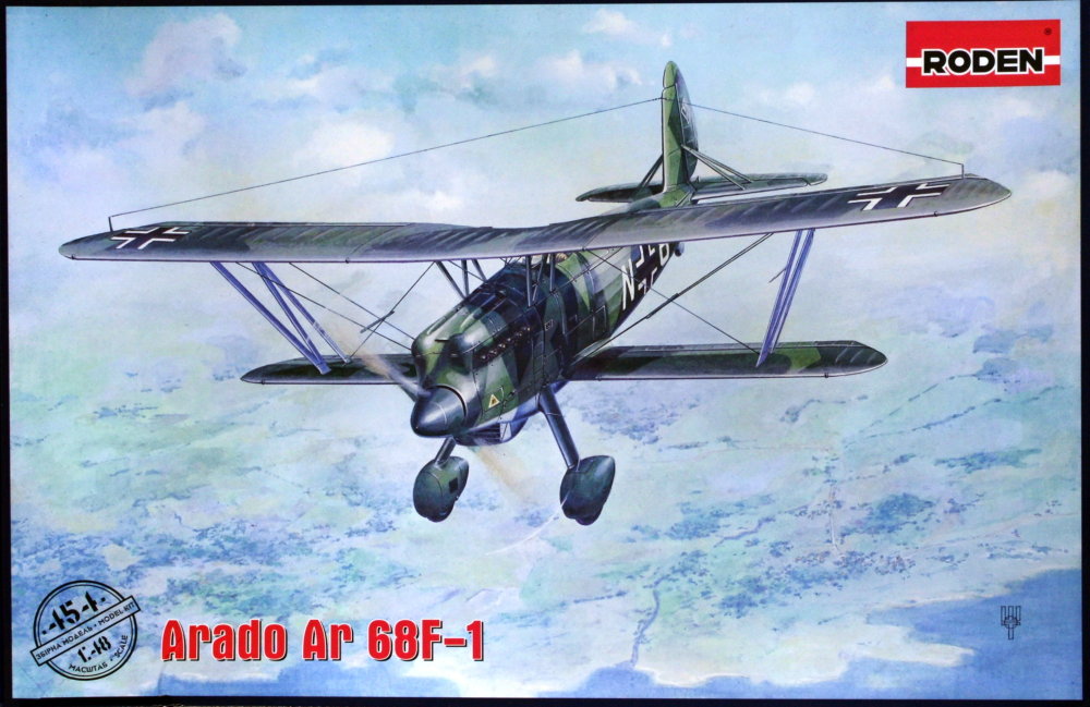 1/48 Arado Ar 68F-1 German multirole biplane