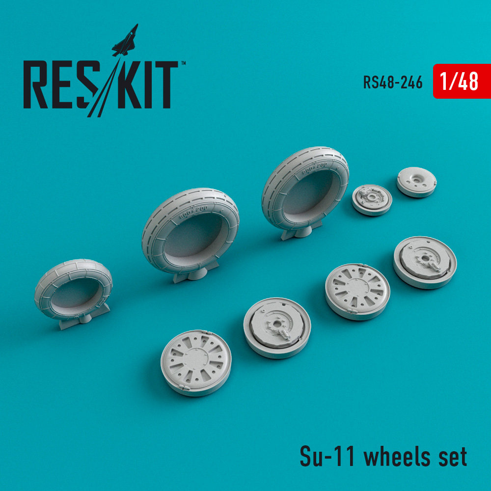 1/48 Su-11 wheels (TRUMP)