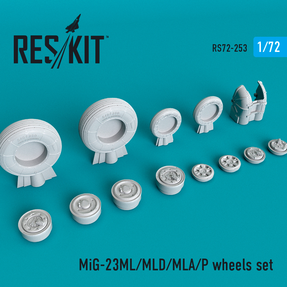 1/72 MiG-23(ML/MLD/MLA/P) wheels set 