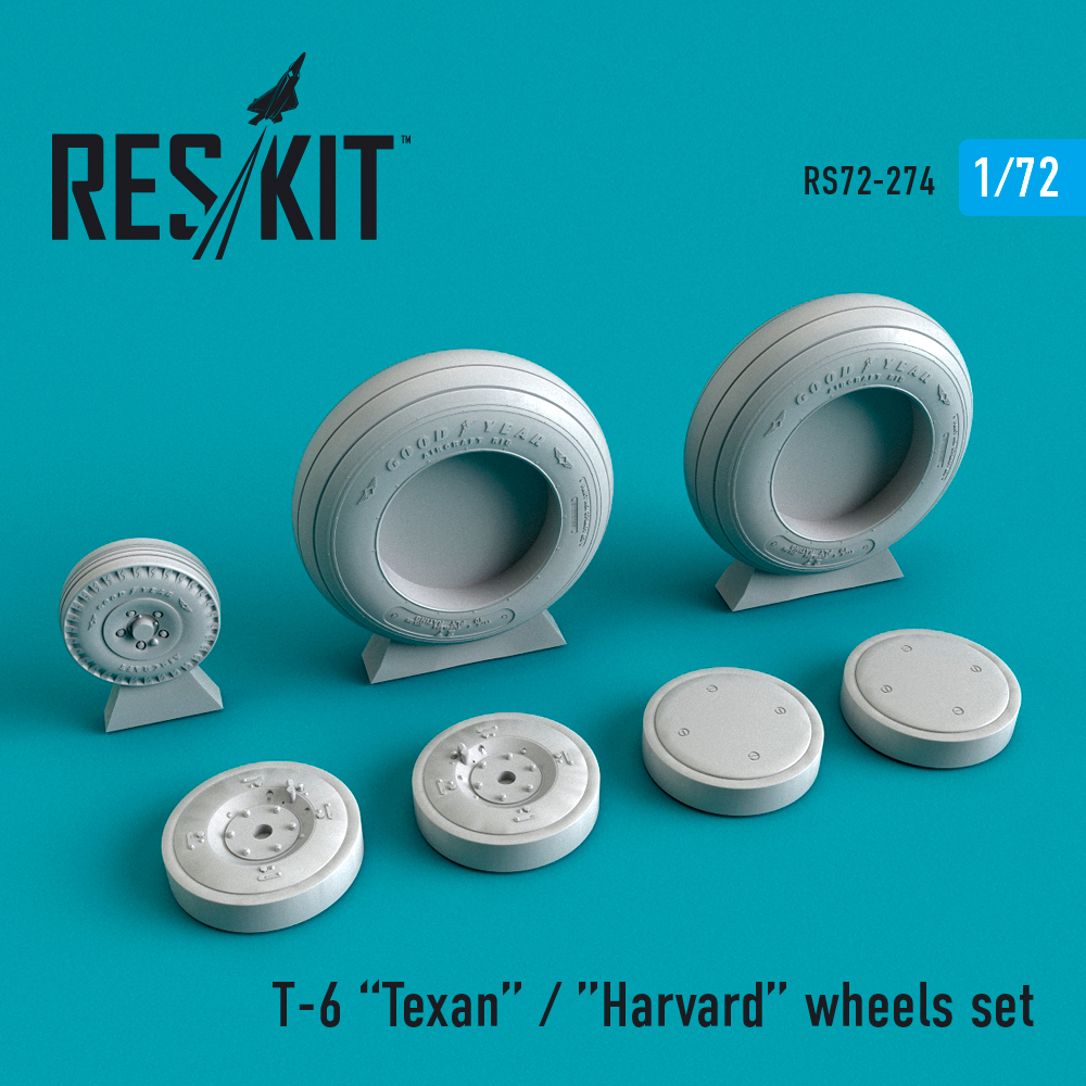 1/72 Texan T-6 wheels set (ACD,REV)