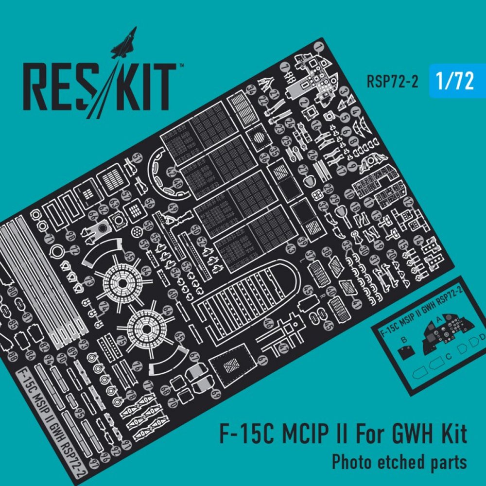 1/72 F-15C MCIP ll - PE set (G.W.H.)