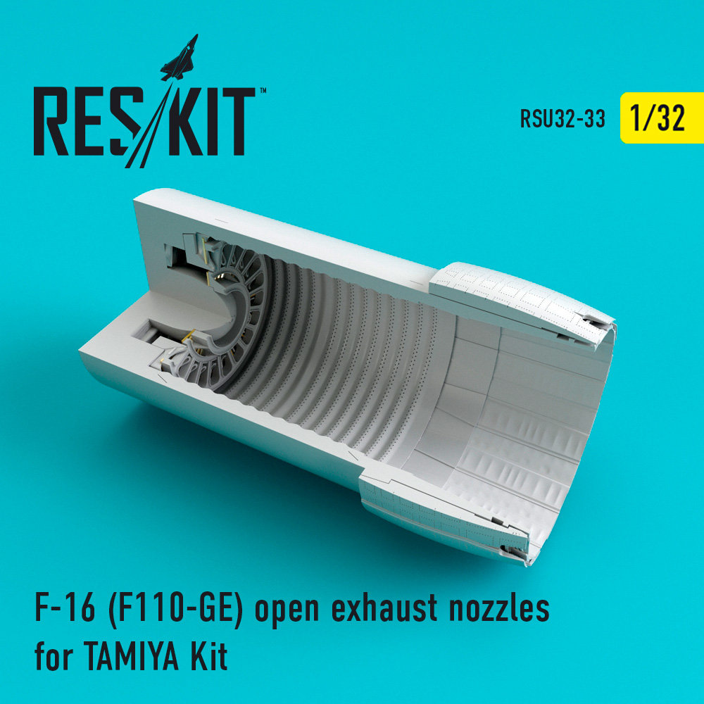 1/32 F-16 (F110-GE) open exhaust nozzles (TAM)