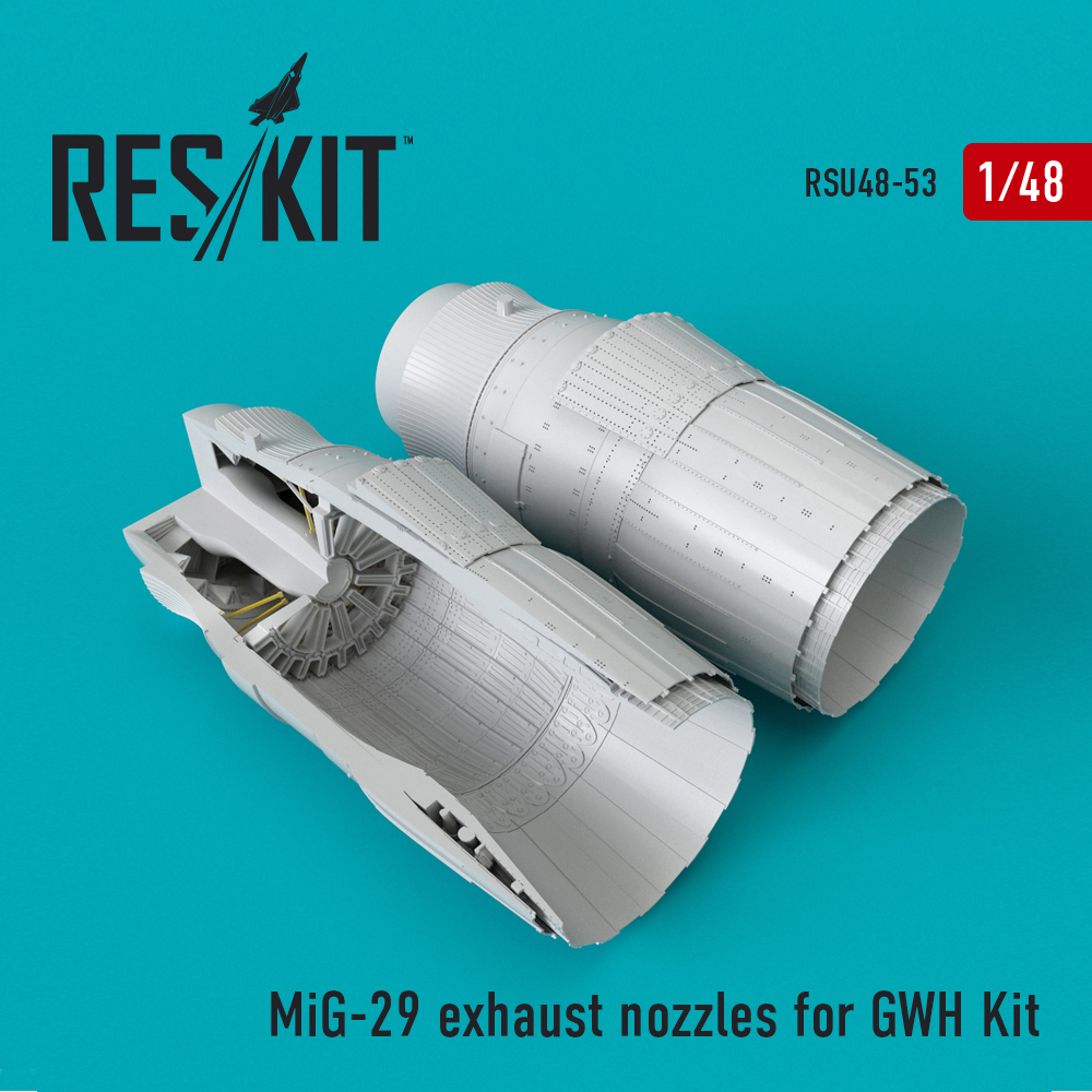 1/48 MiG-29 exhaust nozzles (GWH)