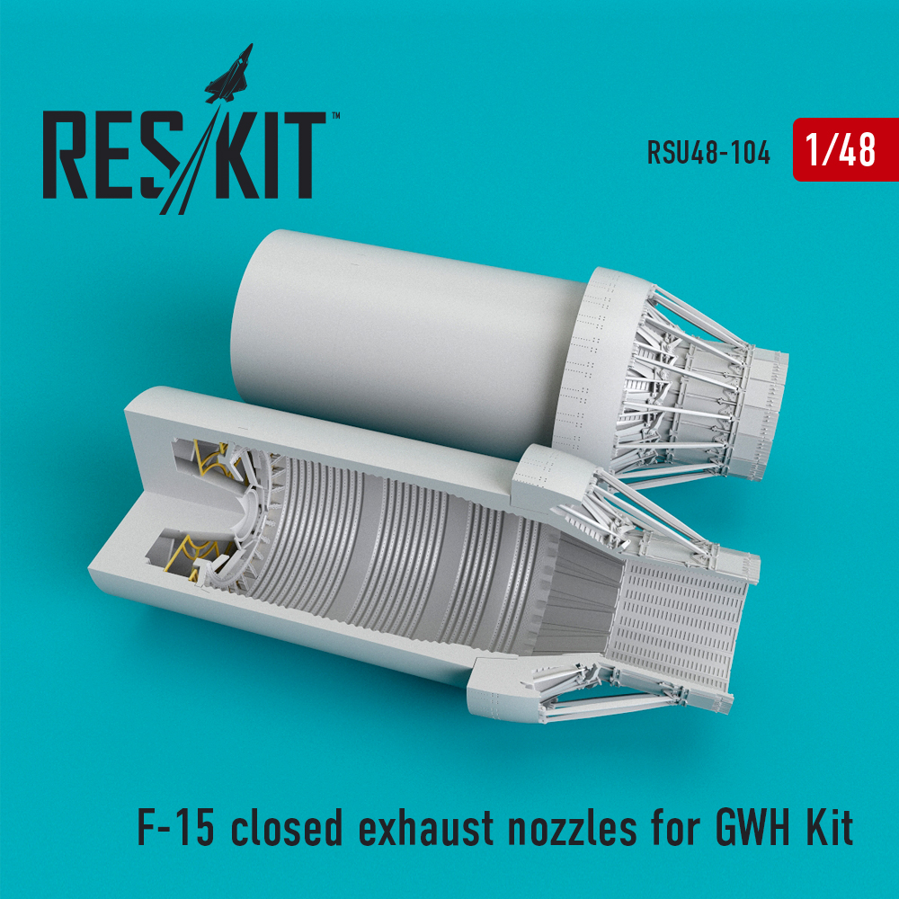 1/48 F-15 closed exhaust nozzles (GWH)