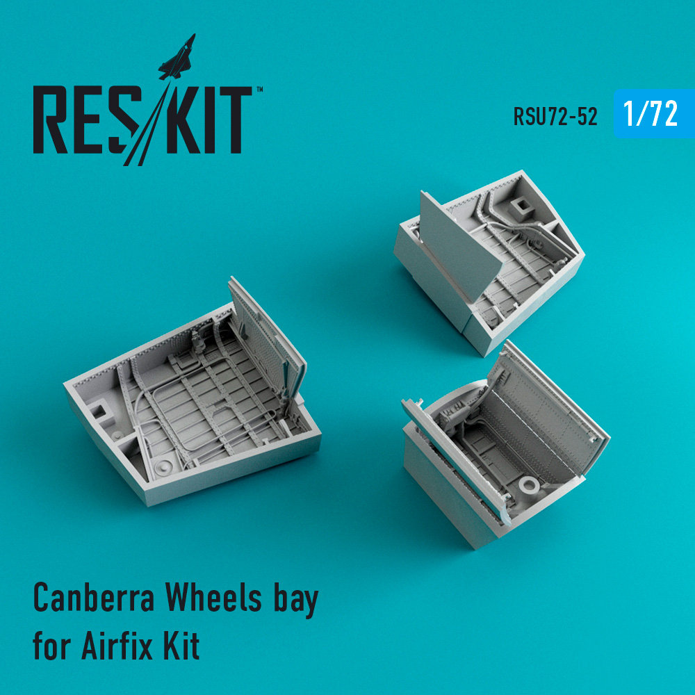 1/72 Canberra Wheels bay (AIRFIX)