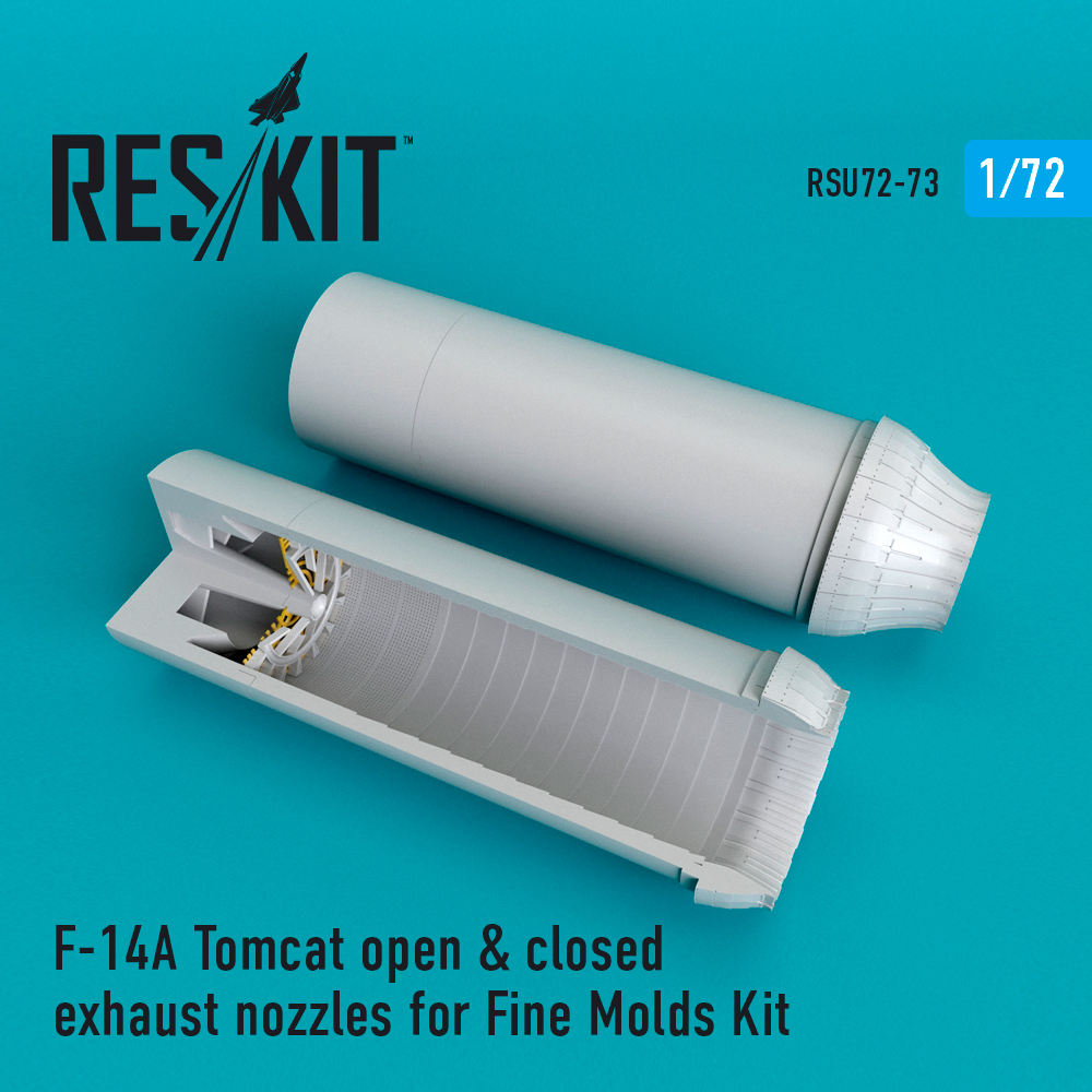 1/72 F-14A Tomcat open&closed exh. (FMOLDS)