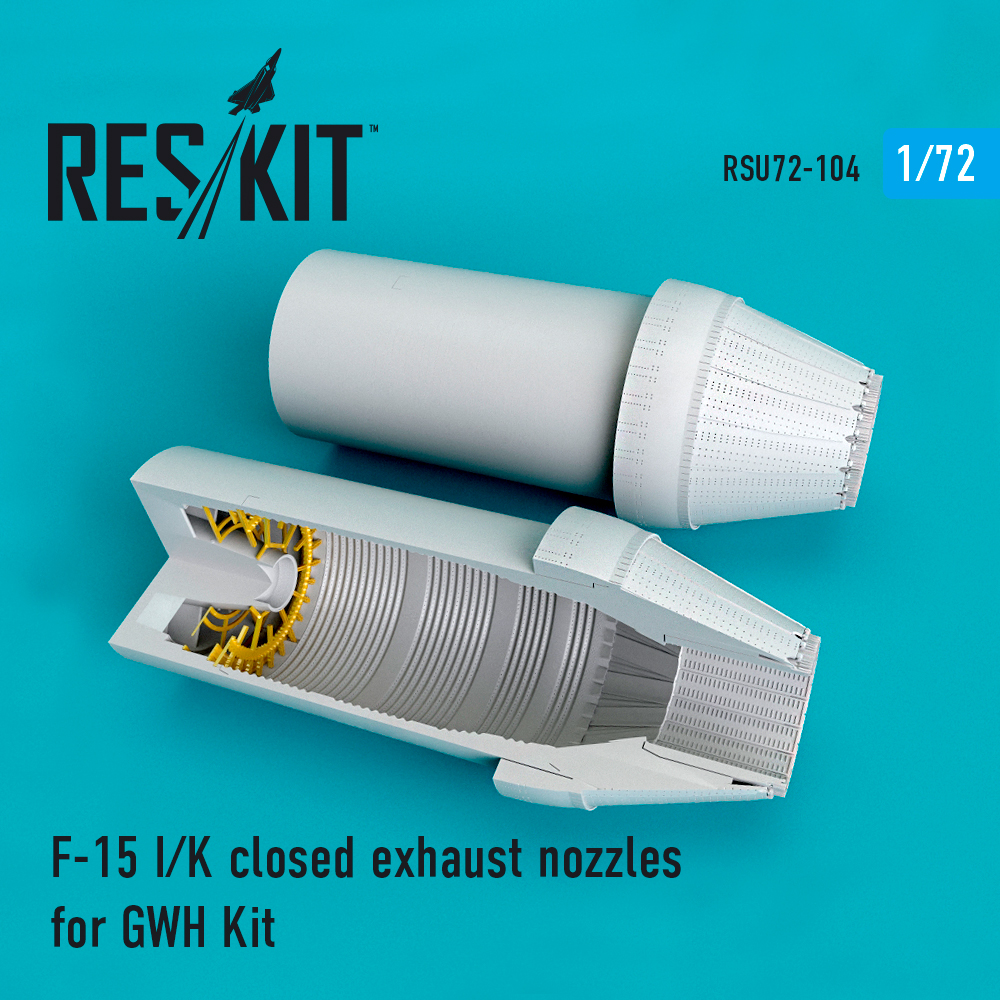 1/72 F-15 I/K closed exh. nozzles (GWH)