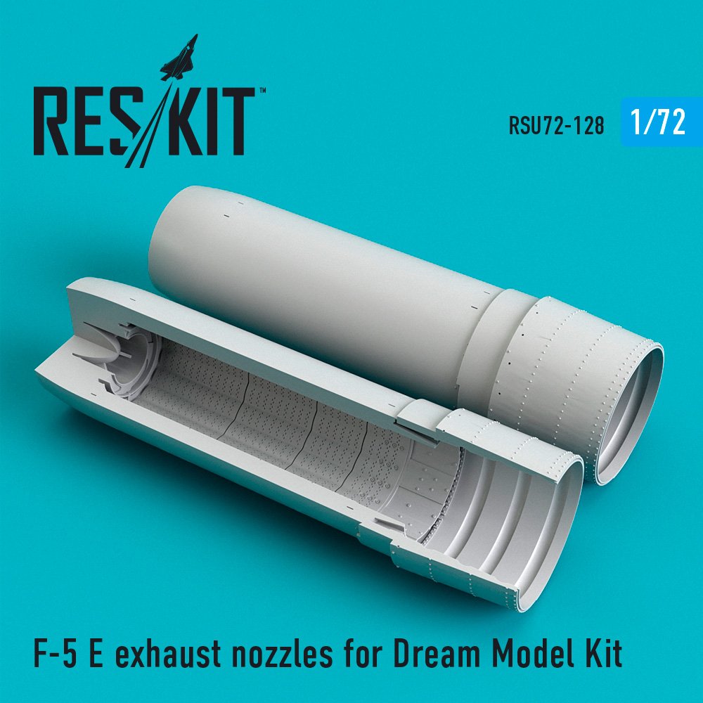 1/72 F-5 E exhaust nozzles (DREAMMODEL)