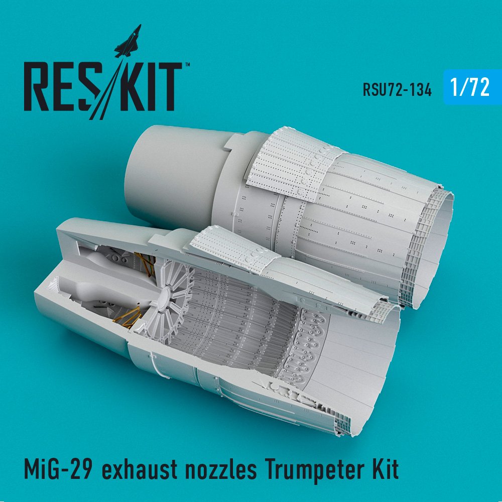 1/72 MiG-29 exhaust nozzles (TRUMP)