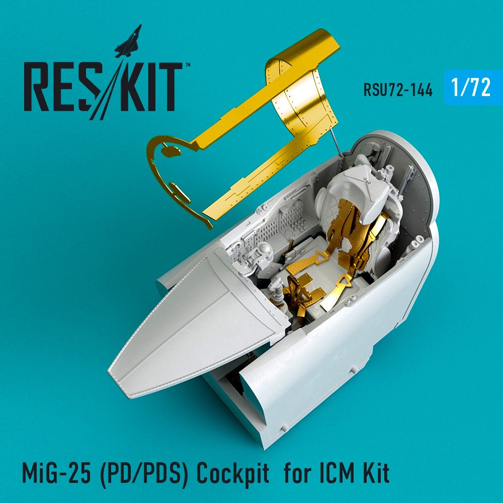 1/72 MiG-25 (PD/PDS) Cockpit (ICM)
