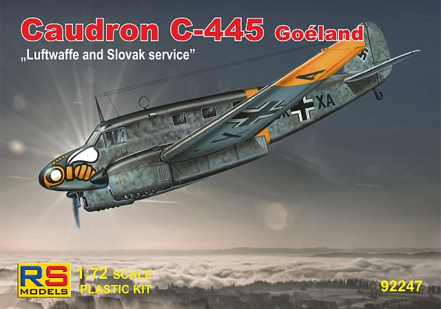 1/72 C-445 Goéland Luftwaffe & Slovakia (4x camo)
