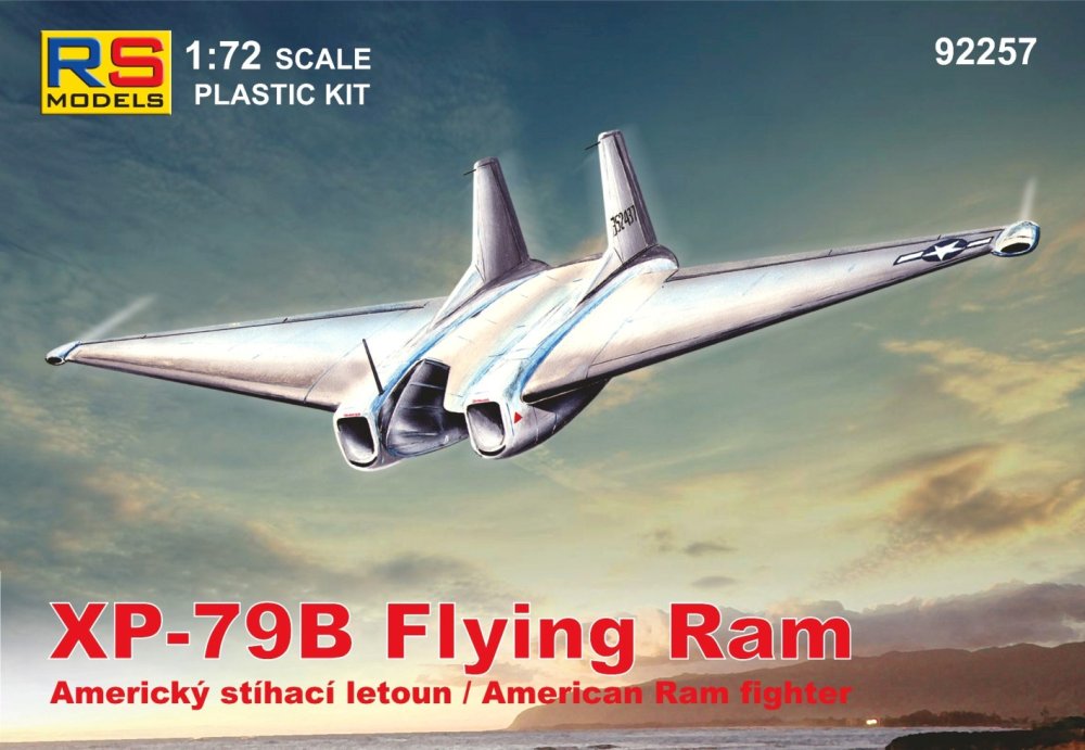 1/72 XP-79 Flying Ram (3x camo USA)
