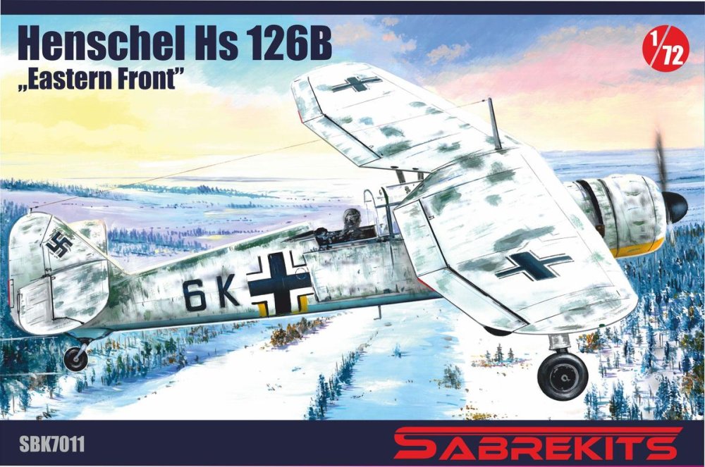 1/72 Henschel Hs 126B Eastern Front (3x camo)