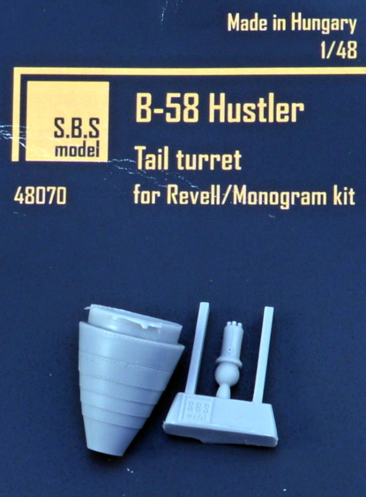 1/48 B-58 Hustler Tail turret (REV,MONO)