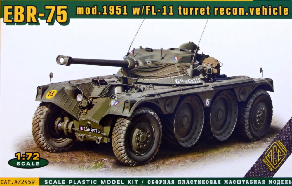 1/72 EBR-75 mod. w/ FL-11 turret recon.vehicle