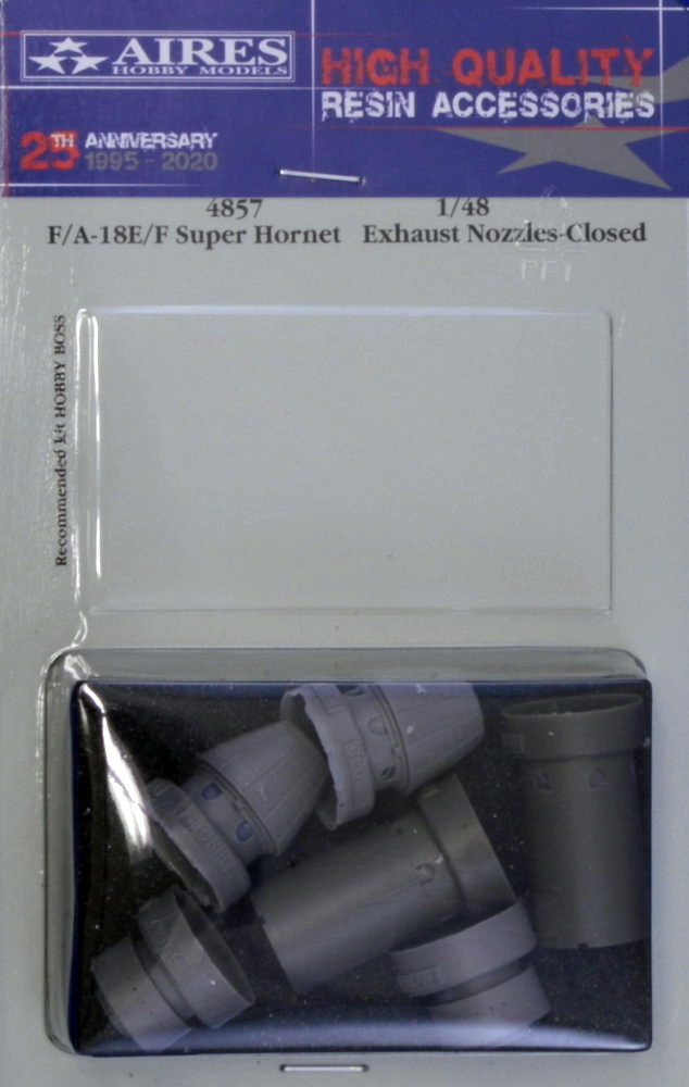 1/48 F/A-18E/F S.Hornet exh.nozzles closed (HOBBY)