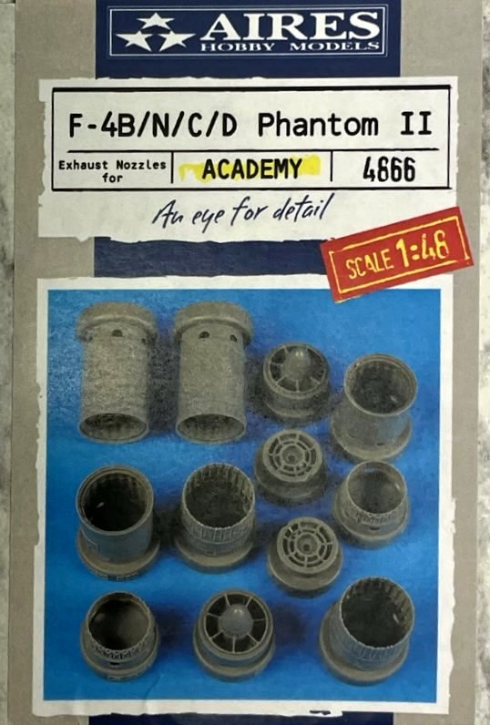 1/48 F-4B/N/C/D Phantom II exhaust nozzles (ACAD)