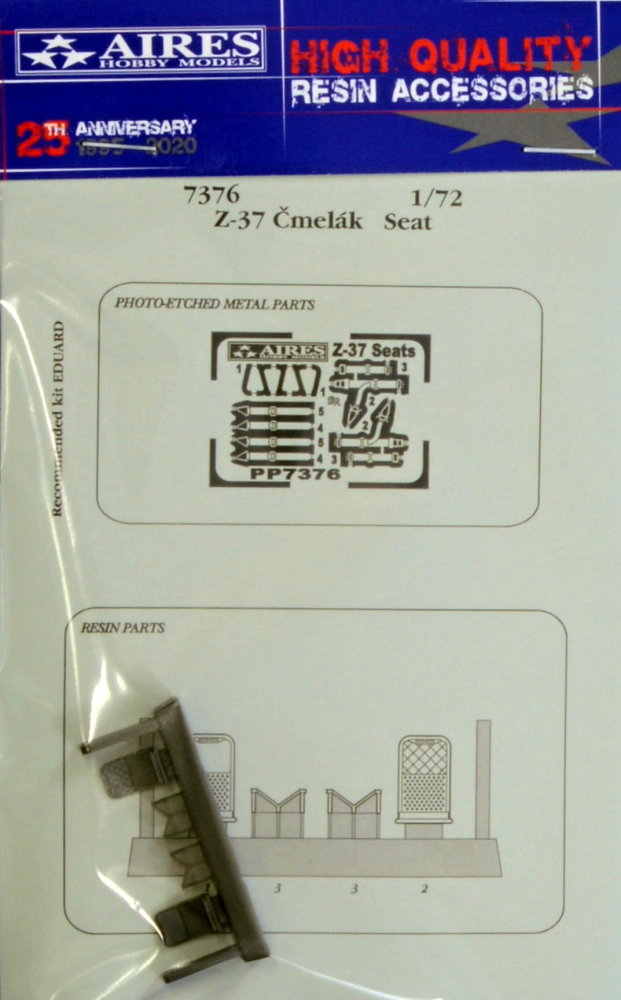 1/72 Z-37 Cmelak seat (EDU)